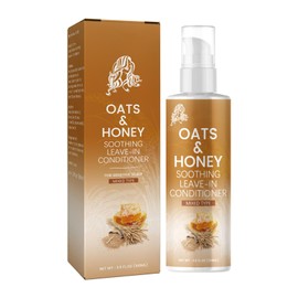 Oatmeal & Honey Nourishing Conditioner for Damaged Hair, Honey & Repair Conditioner for Hydrating and Restoring Extremely Dry, Brittle Hair, 100 ml