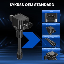 4-Pack UF719 Ignition Coils Compatible with Nissan Versa 12-19/Frontier 05-17/March 13-14, Compatible with Suzuki Equator 09-12 2.5L L4- Replaces for 224481HC0A, 224485RB0A, 224481KT1B