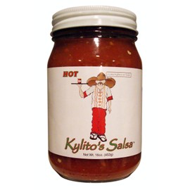 Kylito's Salsa 16oz Jar (Pack of 3) (Choose Flavor Below) (Hot - Hot)