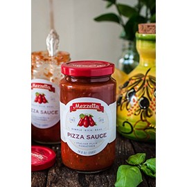 Mezzetta Pizza Sauce Italian Plum Tomatoes 14.0 Ounce Jar (Pack of 3)
