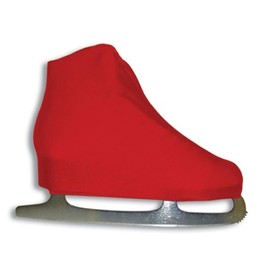 A&R Sports Lycra Ice Skate Boot Covers, Red