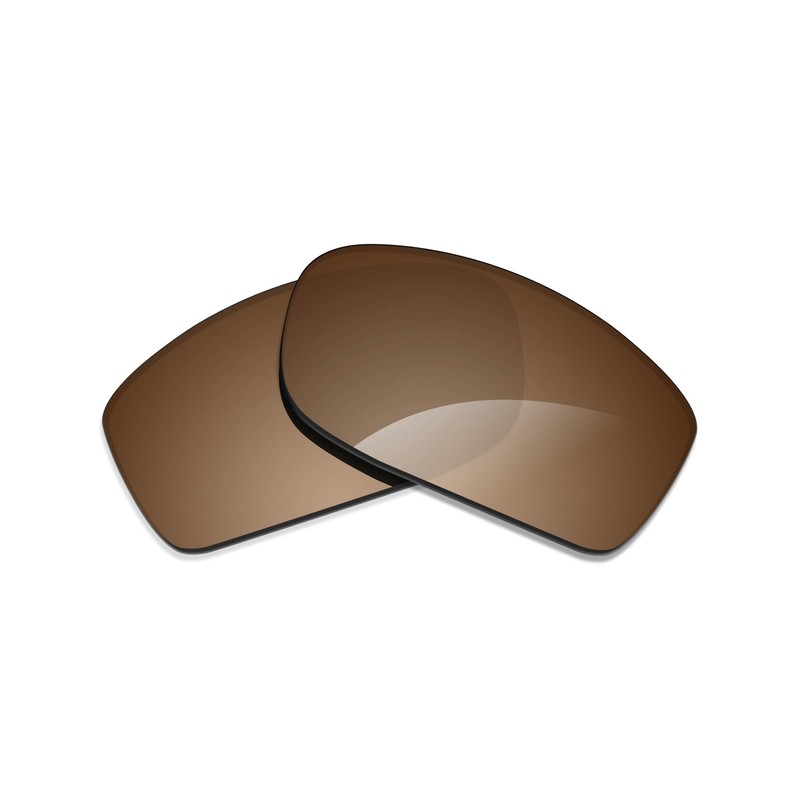 Alphax Dark Brown Polarized Replacement Lenses for Oakley Fives Squared