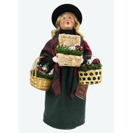 Byers' Choice Cry Selling Ornaments Caroler 4321K from The Cries of London Collection (New 2024)