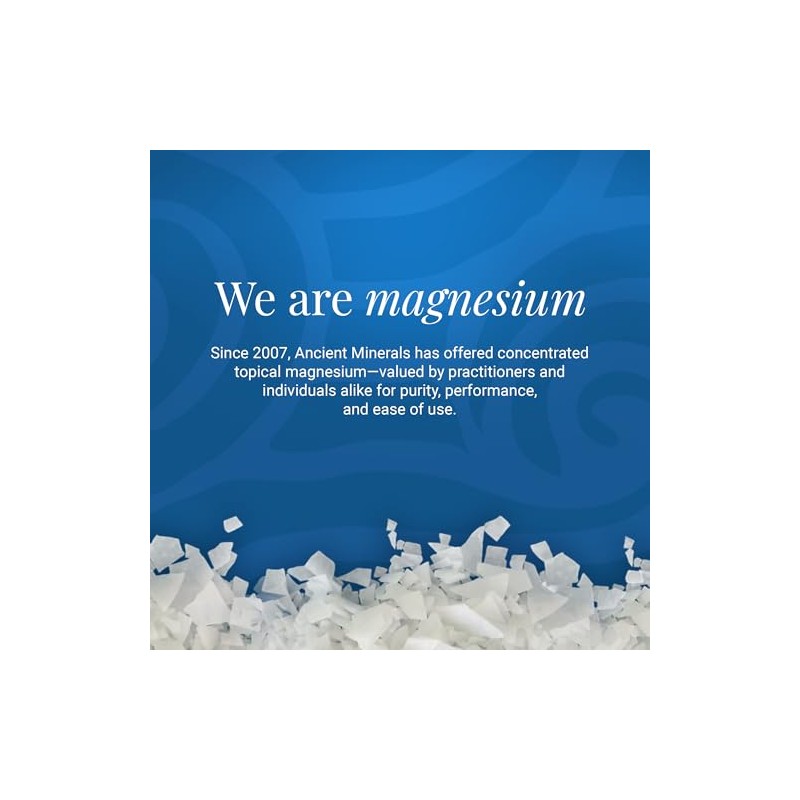 Ancient Minerals Magnesium Chloride Bath Flakes,3.6kg