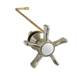 Kingston Brass KTNXS8 Hamilton Side Mount Toilet Tank Lever, Brushed Nickel