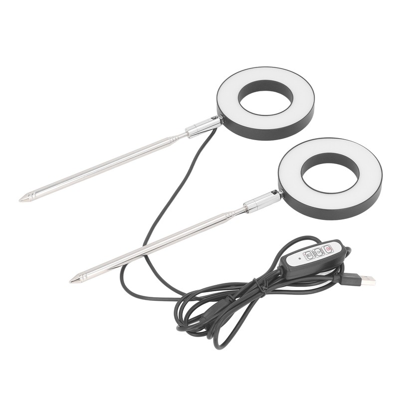 Plant Light Rings Full Spectrum Stretchable 2 Head 4 Speed