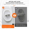 4 Pcs Silicone Car Door Latch Covers Sound Dampening Car