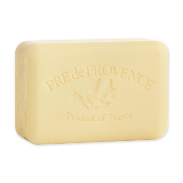 Pre de Provence Artisanal Soap Bar, Enriched with Organic Shea Butter, Natural French Skincare, Quad Milled for Rich Smooth Lather, Agrumes, 8.8 Ounce