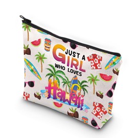 Hawaii Makeup Bag Hawaii Lover Gift Hawaii Souvenirs Gift Hawaii Frip Gift Family Vocation Gift Hawaii Travel Cosmetic Bag Who Loves Hawaii (WHO Loves Hawaii ca)