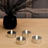 LumaBase Extra Large Battery Operated Tea Lights with Remote Control,