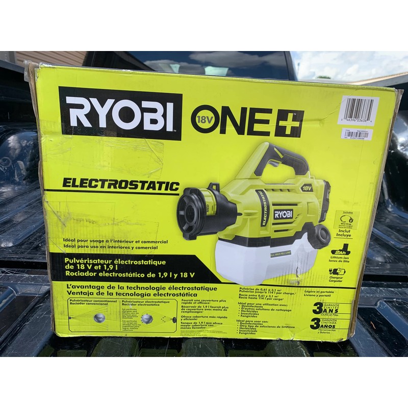 RYOBI - ONE+ 18V Cordless Electrostatic 0.5 Gal Sprayer with