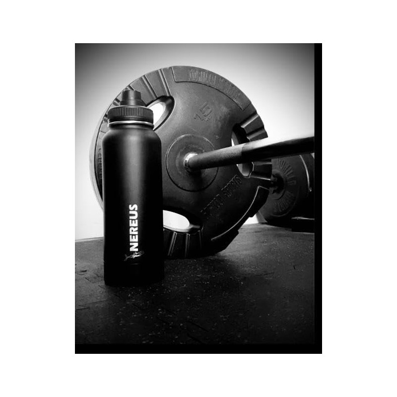 NEREUS Water Bottle with Hidden/Secret Compartment - Thermal Lined for