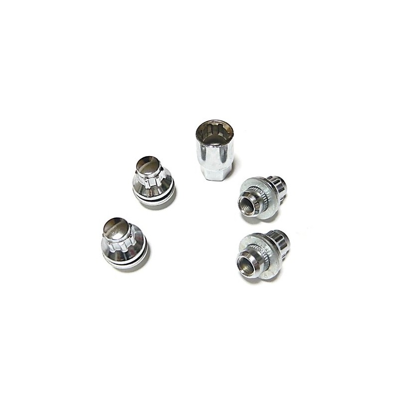 [Lock Nut Set] Genuine Type Bag Nut [Toyota Genuine Aluminum