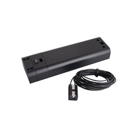 Generation Lighting 96624S-12 Accessory - 150W 12V Zero Load Hardwire Electronic Transformer, Black Finish, 1.25x8.38x2.50, Polycarbonate Construction, Damp Rated