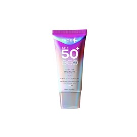 FACE+, Face Piu Crema Solar Facial SPF 50, Alta Protección UVA/UVB con Vitaminas y Antioxidantes, Textura Ligera, Uso Diario, Todo Tipo de Piel, 50 ml