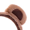 Vonokee ﻿Brown Bear Ears Headband Costume, Cute Care Movable Face