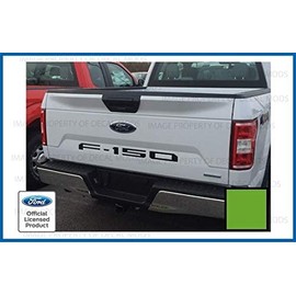 Decal Mods Tailgate Insert Decals Letters Inlays Indent Stickers (Thin) for Ford F150 (2018-2020) (Vibrant Green) - CVGN