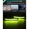 Lemon Green LED Side Marker Lights for Dodge Charger 2015