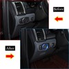DIYUCAR For Ford Ranger 2015-2021 Car Headlight Switch Decoration Ring