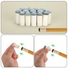 60pcs Slip-On Pool Cue Tips Replacement Kit, 4 Sizes Billiard