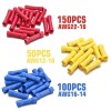 TICONN 600 PCS Butt Splice Crimp Connectors Insulated Electrical Straight