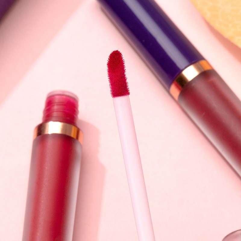12 Colors Matte Liquid Lipstick Set Long Lasting Waterproof Non