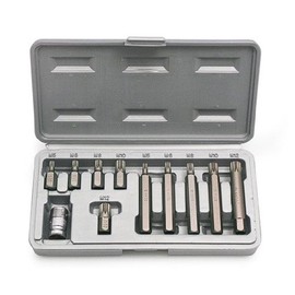 STRAIGHT 10-3986 Spline Bit Set, 11 Pieces