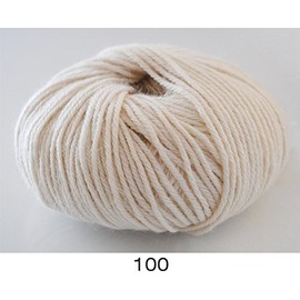 100% Luxurious Baby Alpaca Wool/Yarn from Peru, Fawn Cream 100, DK 50g