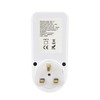 LCD Display Electricity Usage Power Meter Socket Energy Watt Voltage