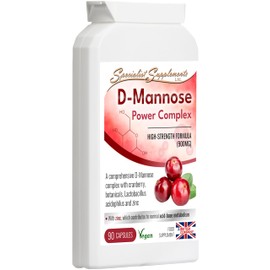 Specialist Supplements D-Mannose Power Complex, 90 Capsules