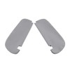 Zieichy Left & Right Sun Visor Replacement Leather Cover Gary