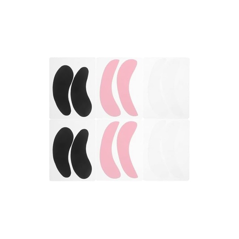 Almohadillas para Levantar Pestañas de Silicona, 6 Pares Reutilizables y