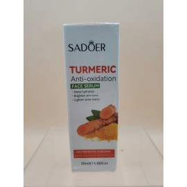 SADOER TURMERIC Facial Serum Anti-oxidation Brightens 30ml 1.05oz Exp 03/2028