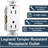 Legrand - Pass & Seymour radiant 885TRWCP7 Tamper-Resistant 15 Amp