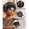 Satin Bonnet Silk Bonnet for Sleeping Silk Sleep Cap Double