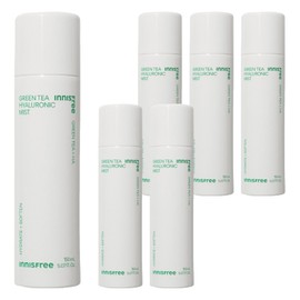 [Vegan Beauty] Innisfree Green Tea Hyaluronic Acid Mist, 150ml, 6 pcs / [비건뷰티] 이니스프리 그린티 히알루론산 미스트, 150ml, 6개