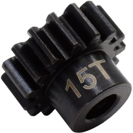 Hot Racing NSG15M1 15t Steel Mod 1 Pinion Gear 5mm