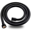 Shower Hose, Stainless Steel, 3.9 ft (1.5 m), Replacement, 360°