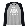 Royce Ranch Family Reunion Squad First Last Name Raglan Baseball
