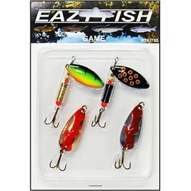 Eazy Fish Kit Assortment of Game Lures - Assorted Colours