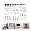 Operitacx 88pcs Tv Wall Mounting Hardware Kit Tv Mount Screws
