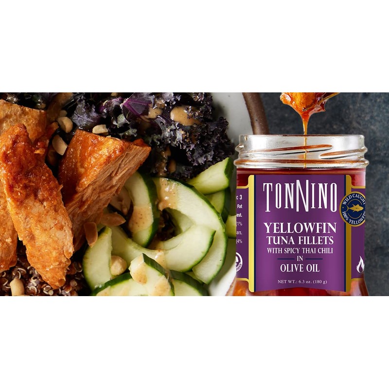 tuna yellowfin (6 Pack, Spicy Thai Chilli)