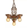 5 Pcs DIMMABLE LED 2.5" Diameter GOLD Painted Bulbs for