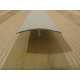 LPC 2 @ 92" White 1 3/8 Plastic Ceiling Sidewall Batten Trim RV Trailer
