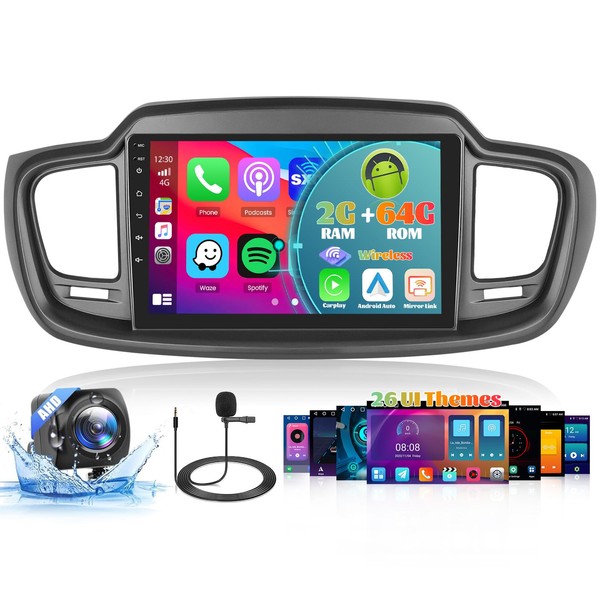 5G WiFi Car Radio for Kia Sorento MK3 2015-2020: [2G+64G]