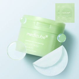 Medicube Exozomcica Centella asiatica trouble soothing pads 100 sheets, 1 piece / 메디큐브 엑소좀시카 병풀 트러블 진정 패드 100매, 1개