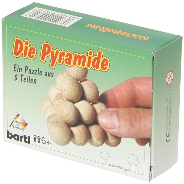 Bartl 104560 Pocket Puzzle The Pyramid 5 Pieces