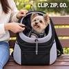 Dog Pet Backpack Carrier – Breathable Adjustable Front Pack for