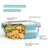 41Oz Extra Large Stainless Steel Lunch Box,with Silicone Sleeve Bento