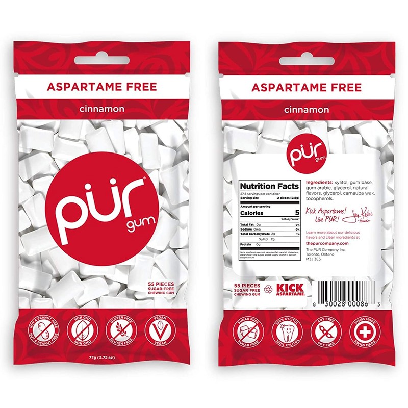 Pur Gum Variety Pack - Cool Mint, Chocolate Mint, Cinnamon